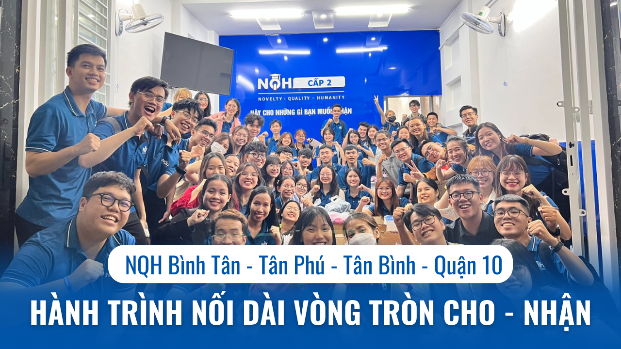 HÀNH TRÌNH NỐI DÀI VÒNG TRÒN CHO NHẬN THÁNG 7