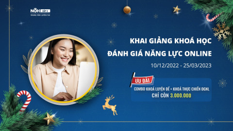 KHAI GIẢNG KHOÁ HỌC ĐÁNH GIÁ NĂNG LỰC ONLINE