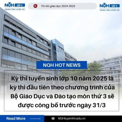 Thông tin mới nhất về kỳ thi lớp 10 năm 2025 của TP.HCM